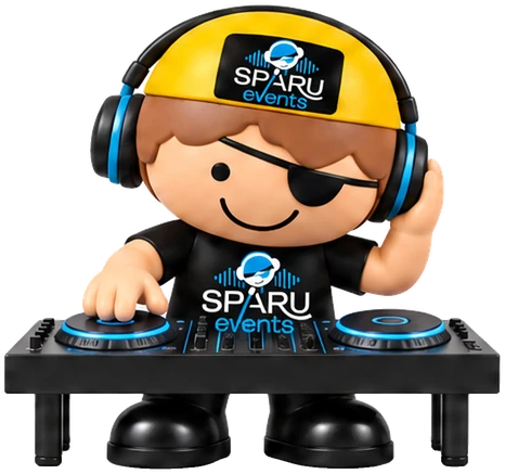 Un DJ de la bande Sparu aux platines